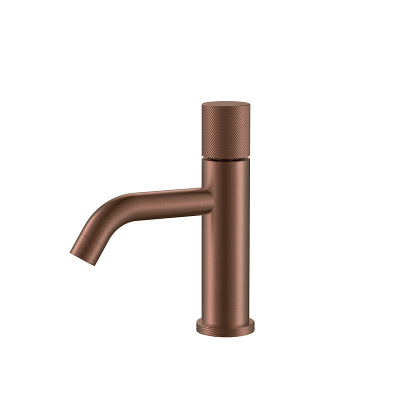 Смеситель для раковины BOHEME Stick 121-BRB.4 Brushed Bronze Spirale