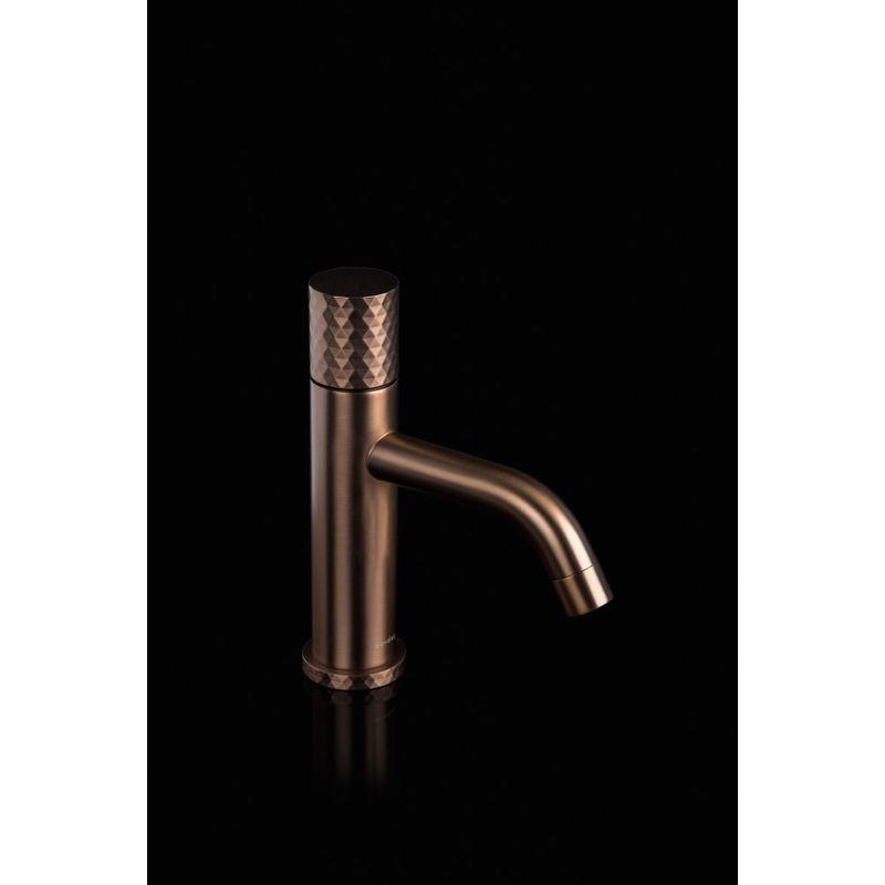 Смеситель для раковины BOHEME Stick 121-CB Copper Brushed Diamond