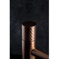Смеситель для раковины BOHEME Stick 121-CB Copper Brushed Diamond — 3