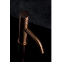 Смеситель для раковины BOHEME Stick 121-CB Copper Brushed Diamond — 4