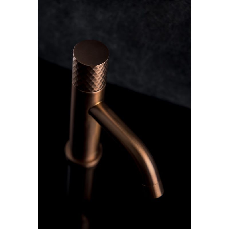 Смеситель для раковины BOHEME Stick 121-CB Copper Brushed Diamond