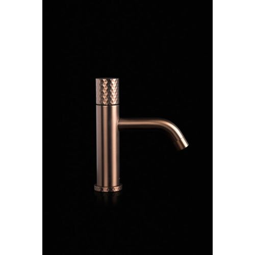 Смеситель для раковины BOHEME Stick 121-CB Copper Brushed Diamond