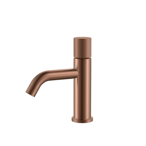 Смеситель для раковины BOHEME Stick 121-CB.4 Copper Brushed Spirale