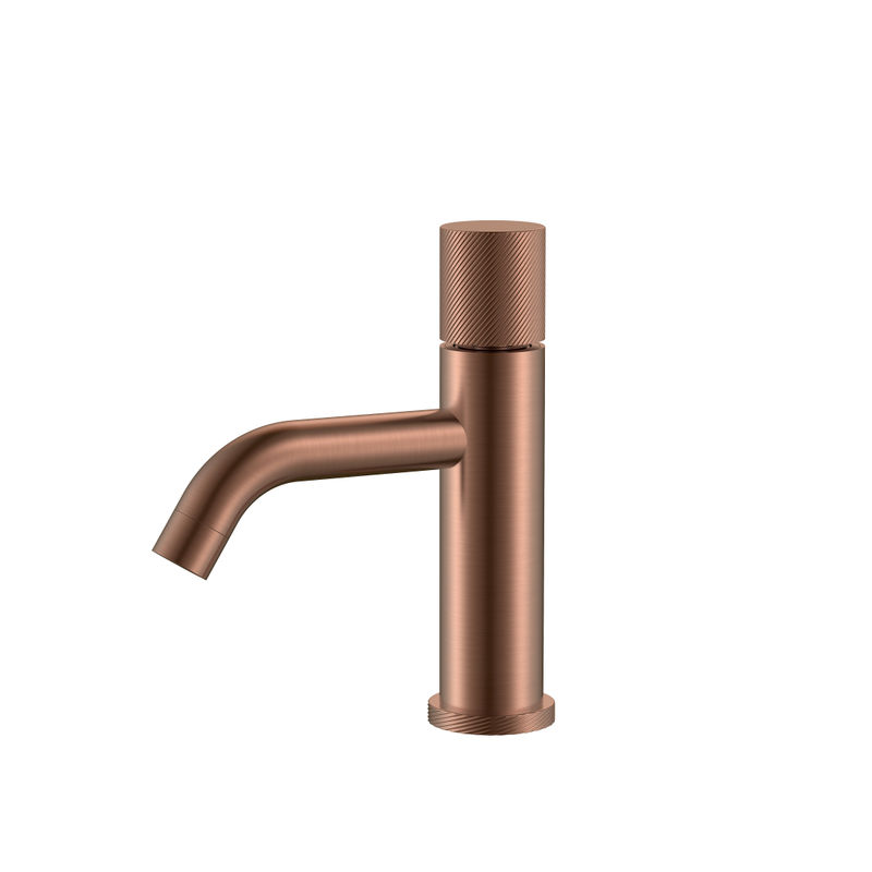 Смеситель для раковины BOHEME Stick 121-CB.4 Copper Brushed Spirale
