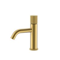 Смеситель для раковины BOHEME Stick 121-MG.3 Matt Gold Linea — 1