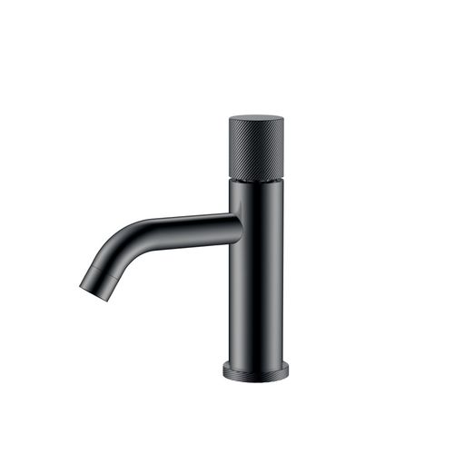 Смеситель для раковины BOHEME Stick 121-SGM.4 Shine Gun Metal Spirale