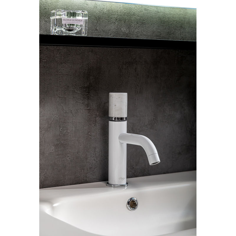 Смеситель для раковины BOHEME Stick 121-W-MR-WHITE White Mramor White
