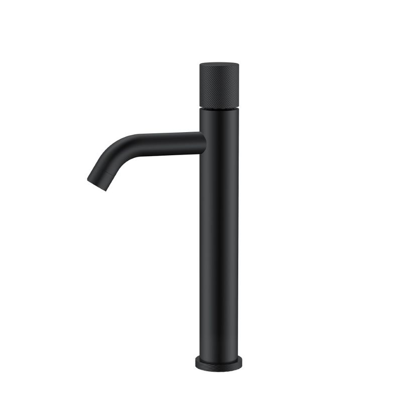 Смеситель для раковины BOHEME Stick 122-BB.4 Matt Black Spirale
