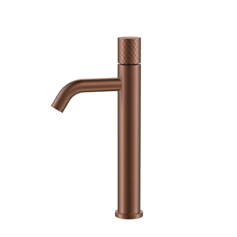 Смеситель для раковины BOHEME Stick 122-BRB Brushed Bronze Diamond