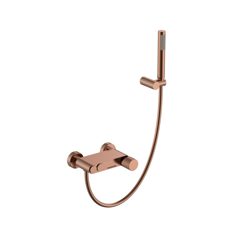 Смеситель для ванны BOHEME Stick 123-CB.4 Copper Brushed Spirale