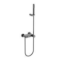 Смеситель для ванны BOHEME Stick 123-GM.3 Gun Metal Linea — 1