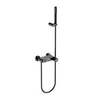 Смеситель для ванны BOHEME Stick 123-SGM.3 Shine Gun Metal Linea — 1