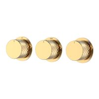 Смеситель скрытого монтажа для душа BOHEME Stick Diamond 124-3-G.1 Gold — 1