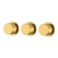 Смеситель скрытого монтажа для душа BOHEME Stick Diamond Matt 124-3-MG.1 Gold — 1