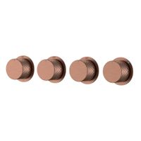 Смеситель скрытого монтажа для душа BOHEME Stick Diamond 124-5-BRB.1 Brushed Bronze — 1