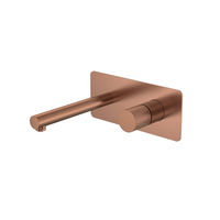 Смеситель скрытого монтажа для раковины BOHEME Stick 125-CB.2 Copper Brushed ручка Touch — 1