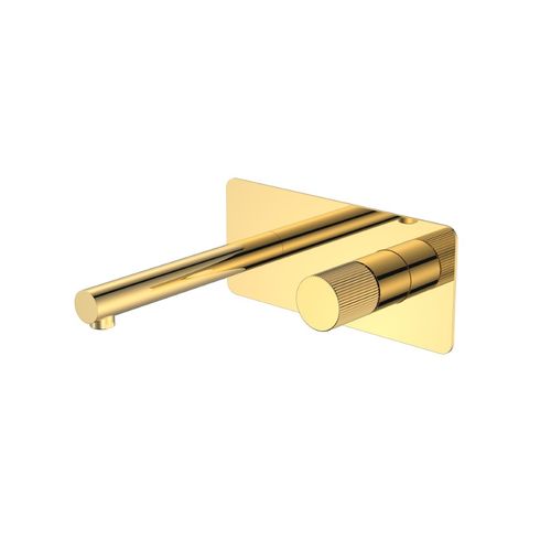 Смеситель скрытого монтажа для раковины BOHEME Stick 125-GG.3 Gold Linea