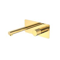 Смеситель скрытого монтажа для раковины BOHEME Stick 125-GG.4 Gold Spirale — 1