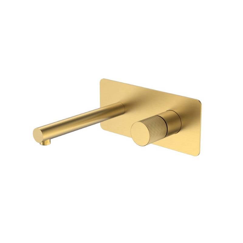 Смеситель скрытого монтажа для раковины BOHEME Stick 125-MG.3 Matt Gold Linea