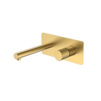 Смеситель скрытого монтажа для раковины BOHEME Stick 125-MG.4 Matt Gold Spirale — 1