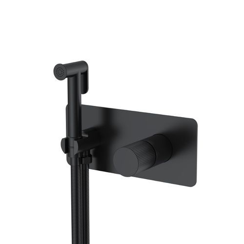 Встраиваемый гигиенический душ BOHEME Stick 127-BB.3 Black Linea