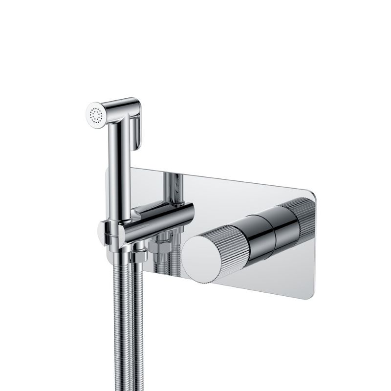 Встраиваемый гигиенический душ BOHEME Stick 127-CRCR.3 Chrome Linea