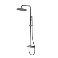 Стойка для душа STICK SHINE GUN METAL SPIRALE — 1