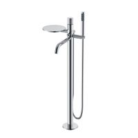 Смеситель для ванны BOHEME Stick 129-CRCR.4 напольный Chrome Spirale — 1