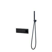 Душевой гарнитур скрытого монтажа BOHEME Fusion 130-SYS-B Black — 1
