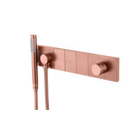 Душевой гарнитур скрытого монтажа BOHEME Zodiac 132-SYS-CB Copper Brushed — 1