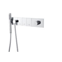 Душевой гарнитур скрытого монтажа BOHEME Zodiac 132-SYS-CR Chrome — 1