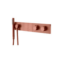 Душевой гарнитур скрытого монтажа BOHEME Zodiac Thermo 133-SYS-BRB Brushed Bronze — 1