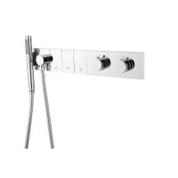 Душевой гарнитур скрытого монтажа BOHEME Zodiac Thermo 133-SYS-CR Chrome — 1