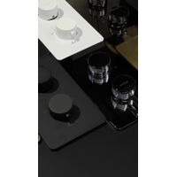 Смеситель скрытого монтажа для душа BOHEME Cell 134-2-B с термостатом Black — 3