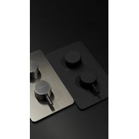 Смеситель скрытого монтажа для душа BOHEME Cell 134-2-B с термостатом Black — 4