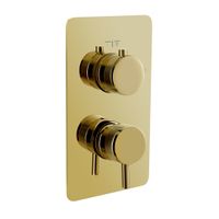 Смеситель скрытого монтажа для душа BOHEME Cell 135-2-G Gold — 1