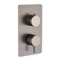 Смеситель скрытого монтажа для душа BOHEME Cell 135-2-GM Gun Metal — 1