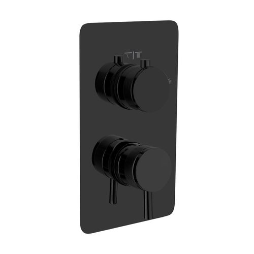 Смеситель скрытого монтажа для душа BOHEME Cell 135-2-SGM Shine Gun Metal