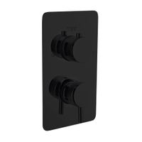 Смеситель скрытого монтажа для душа BOHEME Cell 135-3-B Black — 1