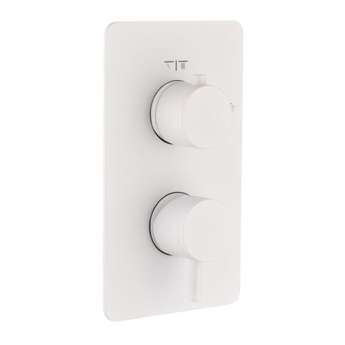 Смеситель скрытого монтажа для душа BOHEME Cell 135-3-MW Matt White