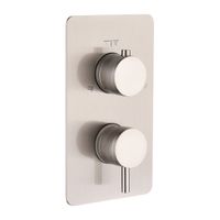Смеситель скрытого монтажа для душа BOHEME Cell 135-3-NB Nickel Brush — 1