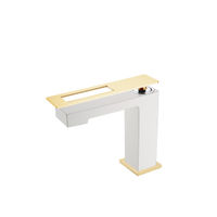 Смеситель для раковины BOHEME Q 141-WG WhiteGold — 1