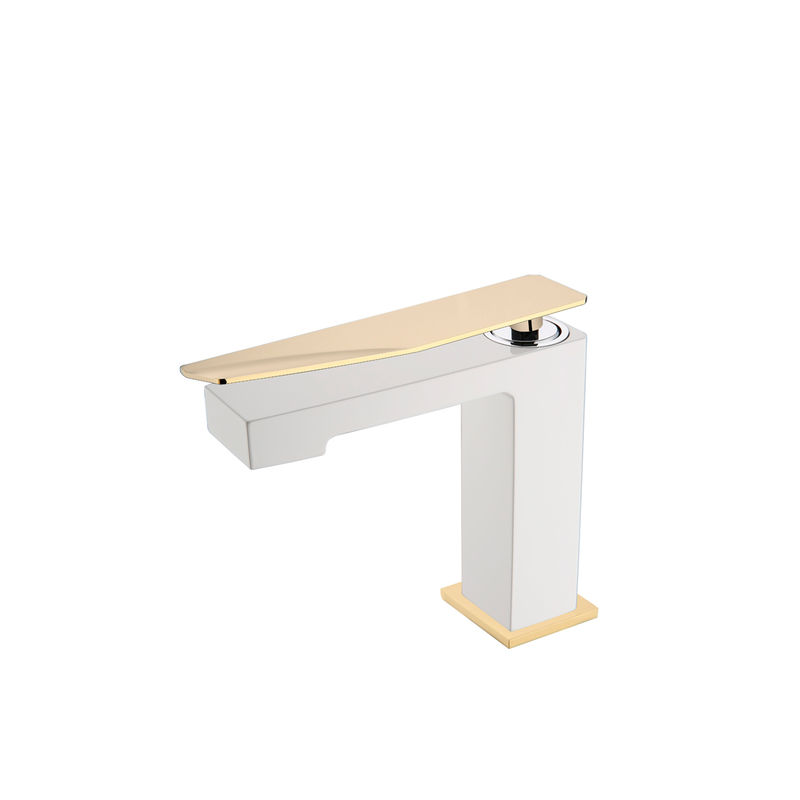 Смеситель для раковины BOHEME Q 141-WG.2 WhiteGold.2