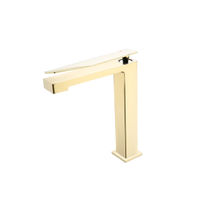 Смеситель для раковины BOHEME Q 142-GG.2 GoldGold.2 — 1