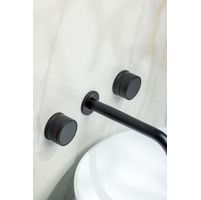 Смеситель скрытого монтажа для раковины BOHEME Prestige 152-2-B-PR Black — 4