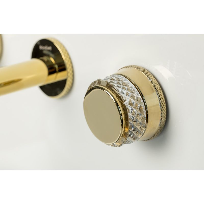 Смеситель скрытого монтажа для раковины BOHEME Aura 152-2-G-A Gold