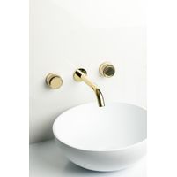 Смеситель скрытого монтажа для раковины BOHEME Aura 152-2-G-A Gold — 1