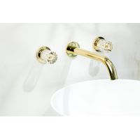 Смеситель скрытого монтажа для раковины BOHEME Elegante 152-2-G-EL Gold — 5