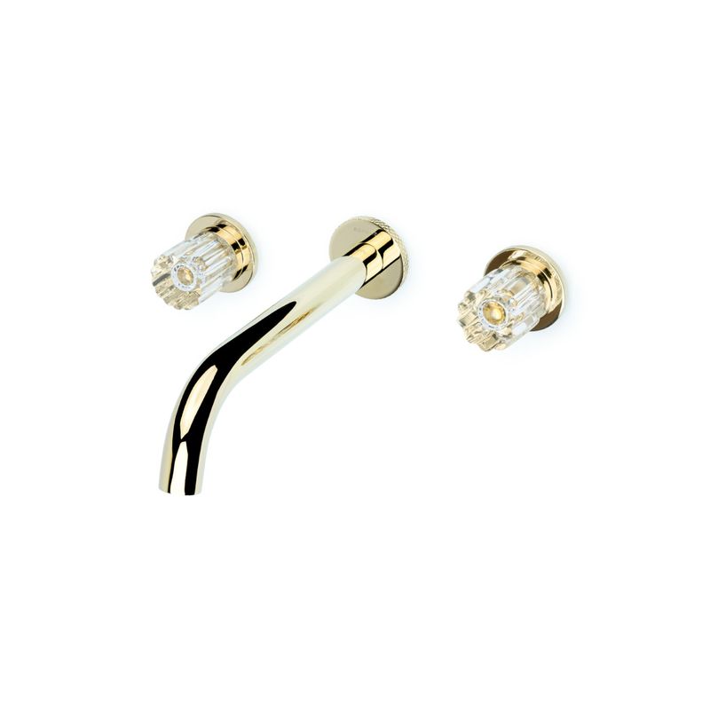 Смеситель скрытого монтажа для раковины BOHEME Elegante 152-2-G-EL Gold