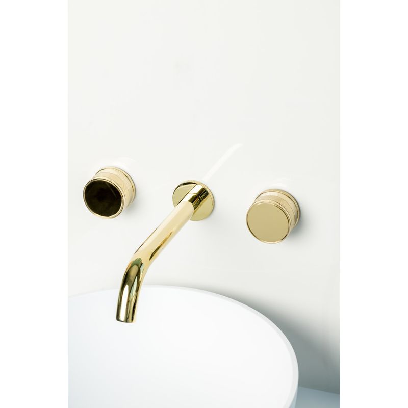 Смеситель скрытого монтажа для раковины BOHEME Prestige 152-2-G-PR Gold
